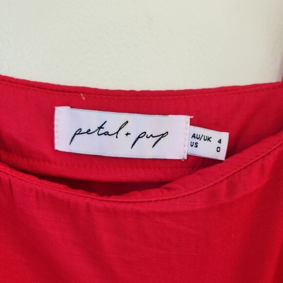 Petal + Pup Lula Colorblock Cropped Tank Size 0 - Picture 3 of 7